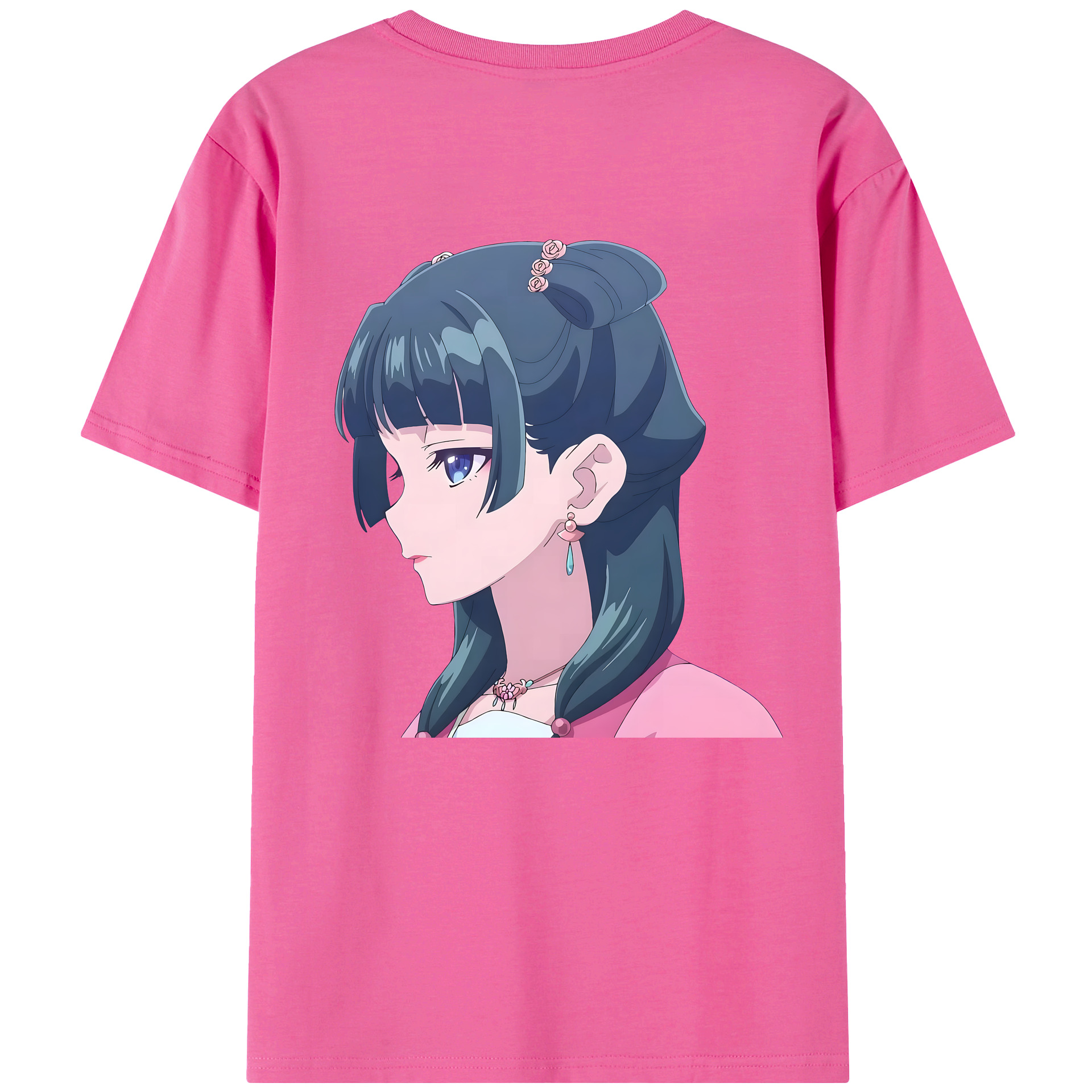 （画像用） 薬屋のひとりごと The Apothecary Diaries レディース半袖Tシャツ(バックプリント)